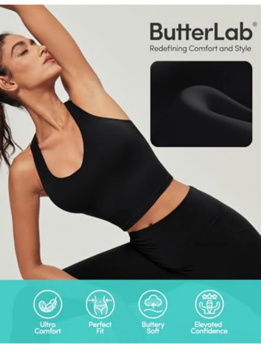 IUGA Longline Sports Bra Women Racerback Yoga Crop Tank with Removable Pads